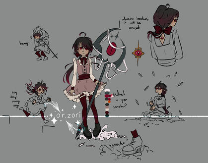 Character Sketch / Design Page ($80)