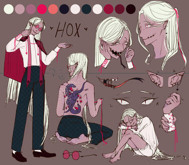 Character Reference Sheet ($100)